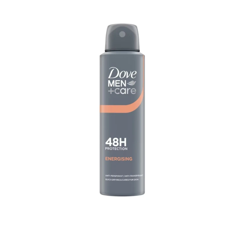 DOVE ANTIPERSPIRANT DEO 150ML MEN ENERGISING 48H